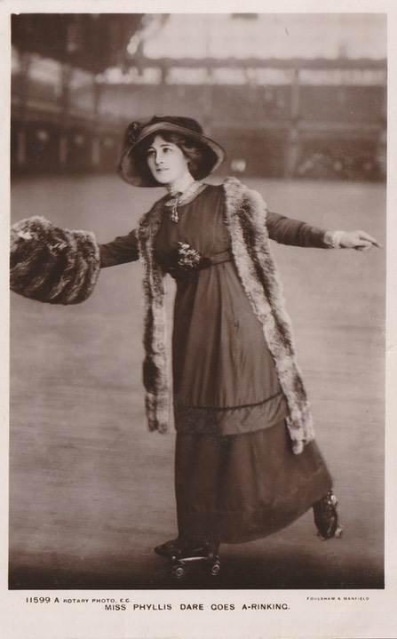 PC Edwardian Actors-Phyllis Dare3-Skate